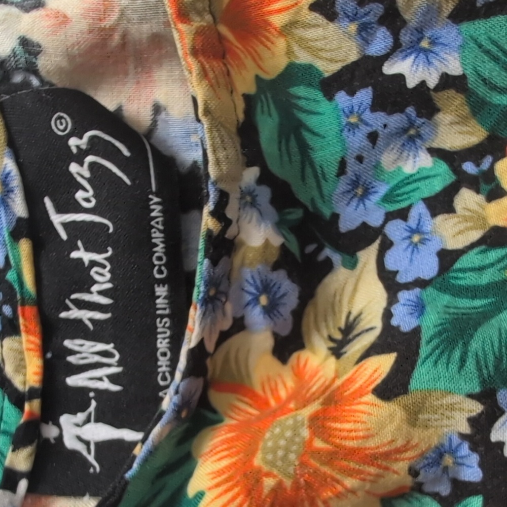 All that Jazz Yellow - VINTAGE 90s Sunflower Maxi Dress - Picture 3 of 5